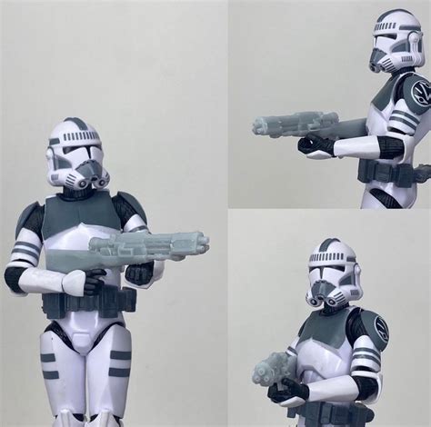 1:12 TL-50 Heavy Repeater For Black Series 6inch – Customizer Corner