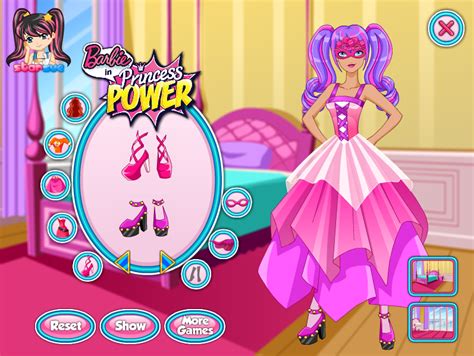 Barbie in Princess Power Dress Up Game - Play Online on Flash Museum 🕹️