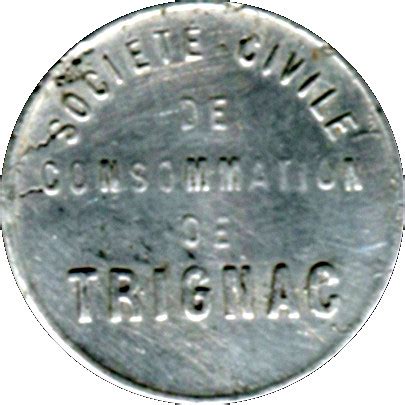 Centimes Soci T Civile De Consommation De Trignac Numista