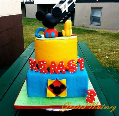 Mickey Mouse Clubhouse 1st Birthday Decorated Cake By 43 Off