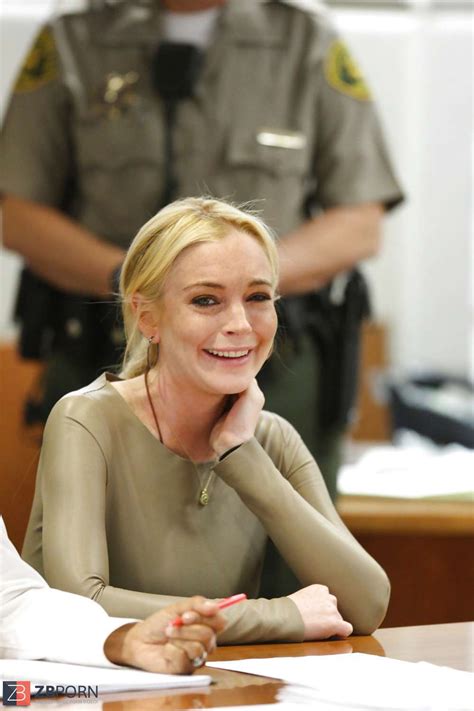 Lindsay Lohan At The Airport Courthouse In Los Angeles Zb Porn