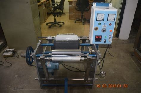 Single Aluminium Foil Rewinding Machine Hp Production Capacity