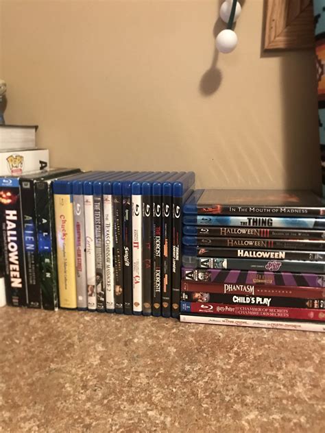 My mostly horror Blu Ray Collection. : r/dvdcollection