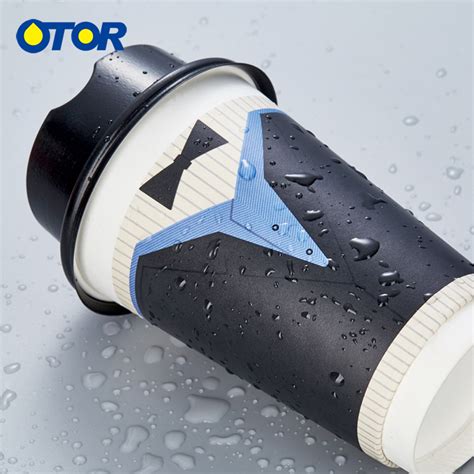 Otor 12oz Disposable Single Wall Eco Friendly Paper Cup China Paper