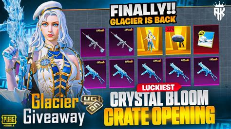 UMP Glacier Crate Opening 18000 UC Maxing Out UMP Crystal Bloom