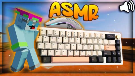 240 FPS Smooth Keyboard Mouse Sounds ASMR W Lofi Hypixel Bedwars