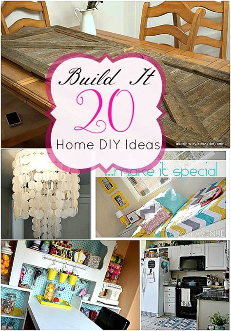 20 Build It Projects Cool Diy Home Ideas