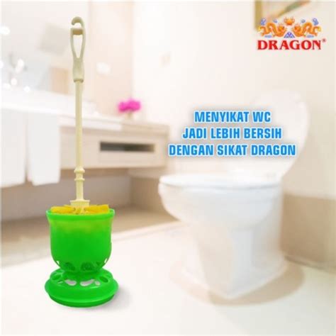 Jual Sikat Lantai Wc Toilet Kamar Mandi Plastik Dragon Denada Shopee