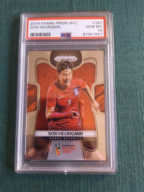 2018 Panini Prizm World Cup Son Heung Min 187 PSA 10 Catawiki