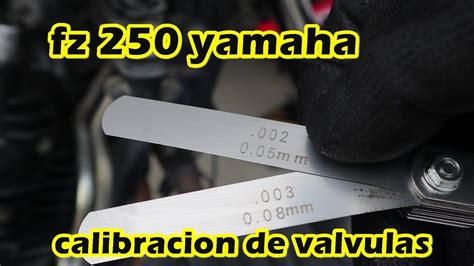 Como Calibrar Valvulas De Yamaha F250 Xtz 250 YouTube