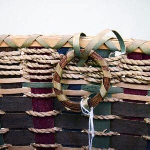 Basket Ash Letter Holder The Wandering Bull LLC