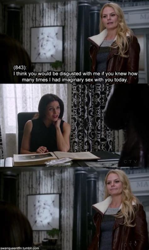 Swan Queen Tfln Lol Swan Queen Once Upon A Time Funny Glee Santana