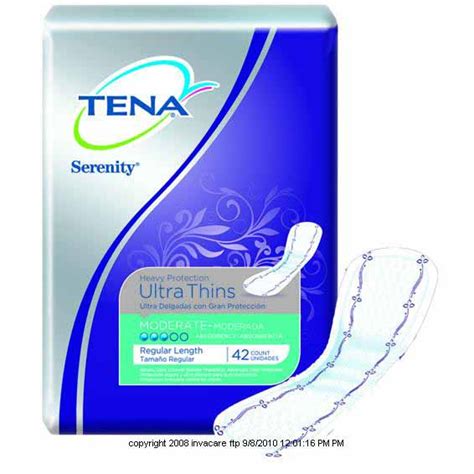 Tena Serenity Bladder Control Pads Sca Personal Care