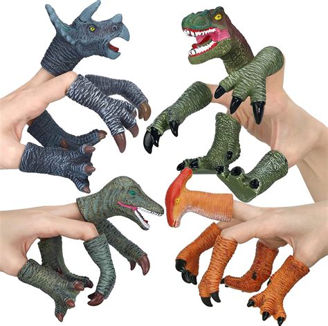 Dinosaur Finger Puppets - ThingsIDesire