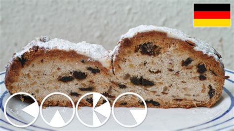 CHRISTSTOLLEN WEIHNACHTSSTOLLEN Rezept YouTube