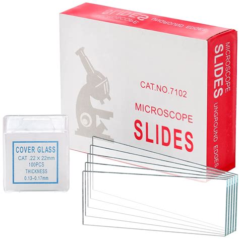 Blank Microscope Glass Slide For Biology Experiment Microscope Frosted