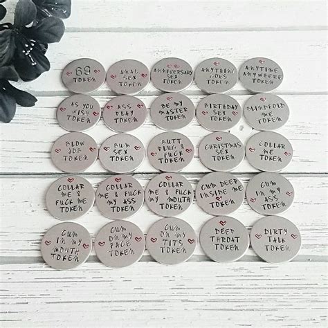 Love Tokens Sex Tokens Ass Pussy Fuck Toy Token Etsy