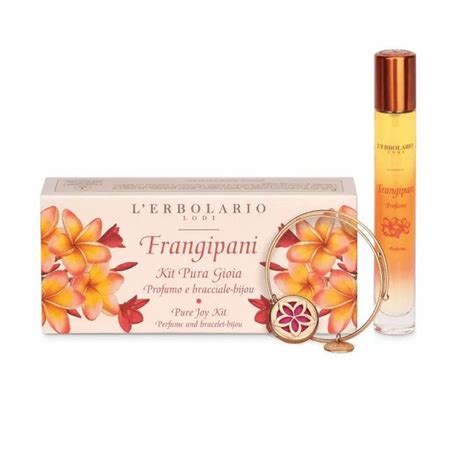 L Erbolario Kit Pura Gioia Frangipani Profumo Da Borsetta Ml