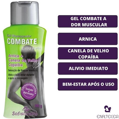 Gel Massageador Canela De Velho Extra Forte Alivio Imediato