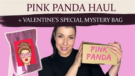 PINK PANDA HAUL MYSTERY BAG Valentine s Special Smink újdonságok