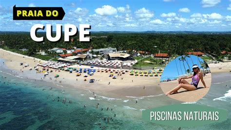 Praia Do Cupe Piscinas Naturais Ao Lado De Porto De Galinhas Youtube