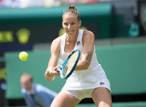 Karolina Pliskova Cze Action During Her Editorial Stock Photo Stock