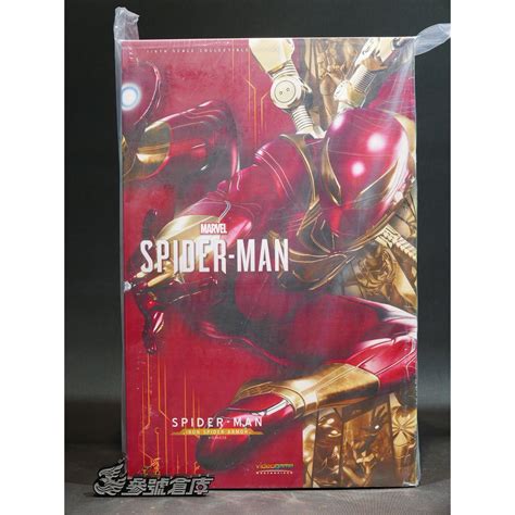參號倉庫 現貨 野獸國 HOT TOYS VGM38 漫威蜘蛛人 1 6 鋼鐵蜘蛛人 12吋 鋼鐵蜘蛛人戰甲 蝦皮購物