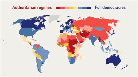 The global democracy index: how did countries perform in 2024? | The ... 
