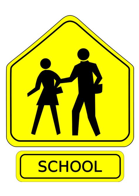 School Zone Traffic Sign