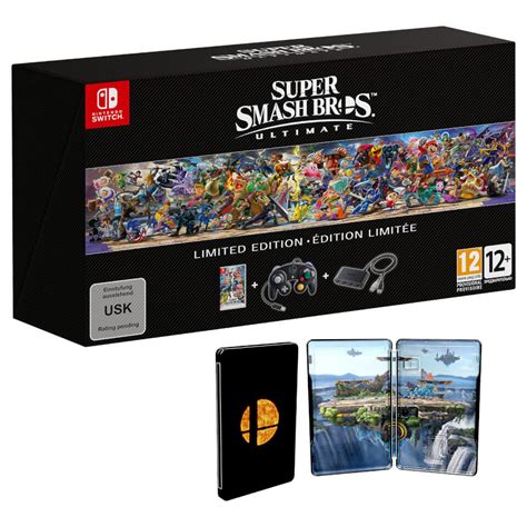 Super Smash Bros Ultimate Limited Edition Steelbook Nintendo