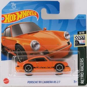 Hot Wheels Porsche 911 Carrera RS 2 7 o Velocidade Clássica Em Miniatura Etsy