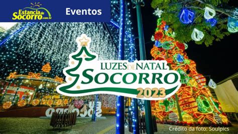 Luzes de Natal 2023 em Socorro SP Estância de Socorro SP