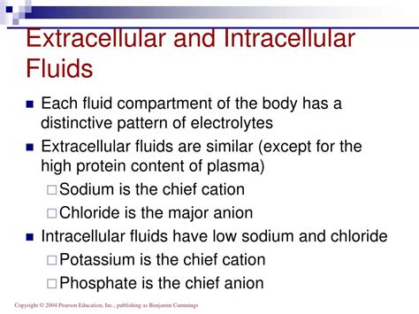 Ppt Body Fluid Compartments And Physiological Solutions Powerpoint