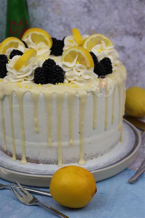 Lemon Elderflower Cake Janes Patisserie