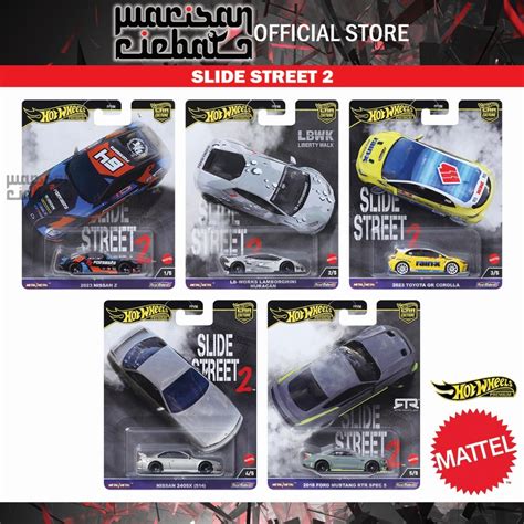 Hot Wheels Premium 2024 Slide Street 2 Shopee Malaysia