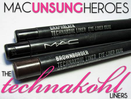 Mac Unsung Heroes The Technakohl Liners Makeup And Beauty Blog