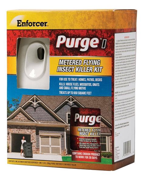 Enforcer Purge 1 Aerosol Metered Flying Insect Killer Kit 73 Oz