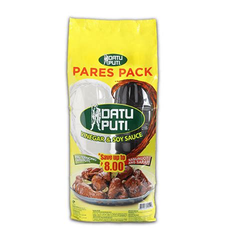 Datu Puti Pares Pack Vinegar And Soysauce 1000ml Almere Pinoy Store