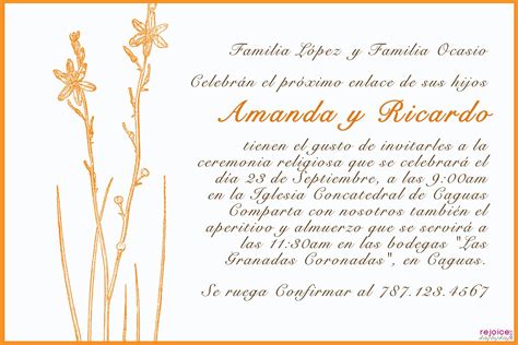 Textos De Invitaciones De Boda Grandes Ideas Invitaciones De Boda