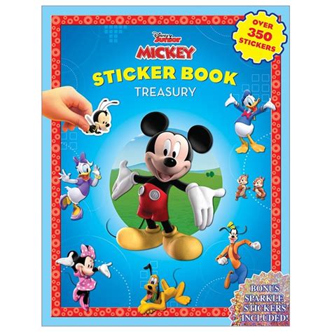 Disney Mickey Mouse Clubhouse Sticker Book Treasury Shopee Việt Nam