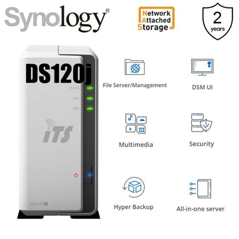 Synology Diskstation Bay Nas Home Cloud Storage Ds J Ds Lazada