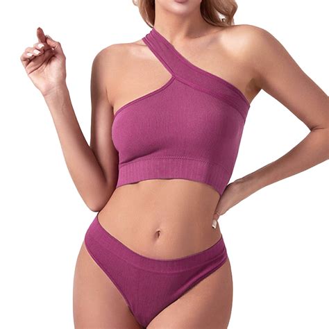 Cathalem Womens Bikinis Sets Two Piece Swimsuits Bathing Suits Womens Swimming Suits Bikini Hot