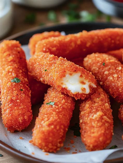 Spicy Hot Cheeto Mozzarella Sticks Recipe Life Sugar