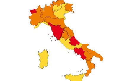 Nuovo Dpcm Tutte Le Nuove Zone Arancioni E Gialle