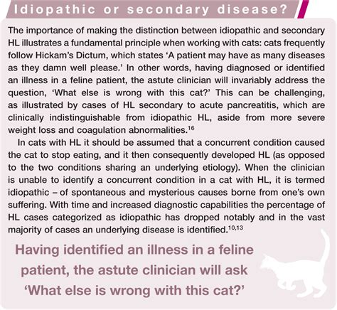 Hepatic Lipidosis Clinical Review Drawn From Collective Effort Craig B Webb 2018