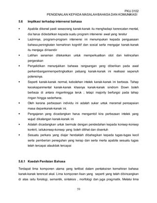 BAHASA KANAK KANAK TERENCAT AKAL PDF