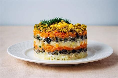 САЛАТ МИМОЗА🌱