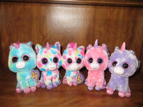 Ty Beanie Boos Goddess : Day 4 Introduction of Beanie Boos (Unicorns)