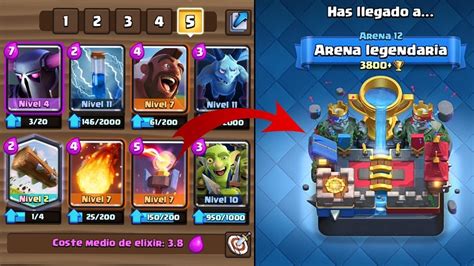 Mazo Para Subir A Arena Legendaria Ramon Cr YouTube