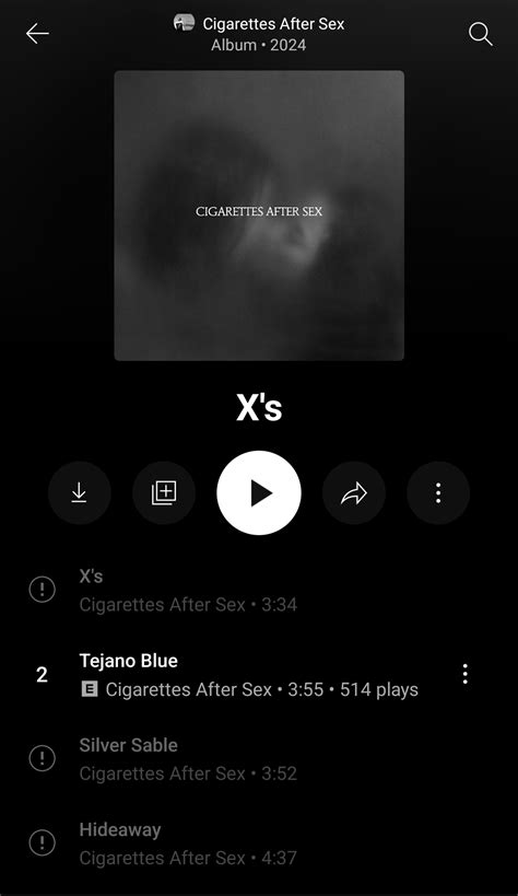 Other Songs From The Album X S R Cigarettesaftersex